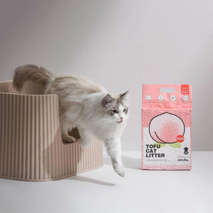 Natural Clumping Tofu Cat Litter (Watermelon)