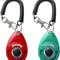 Pet Training Clicker with Wrist Strap - Dog Training Clickers (Red + Bluegreen)