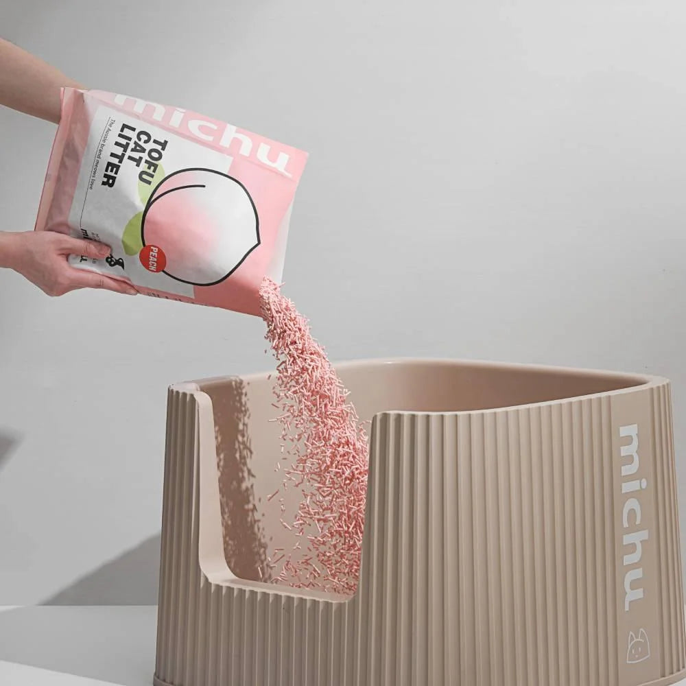 Natural Clumping Tofu Cat Litter (Watermelon)